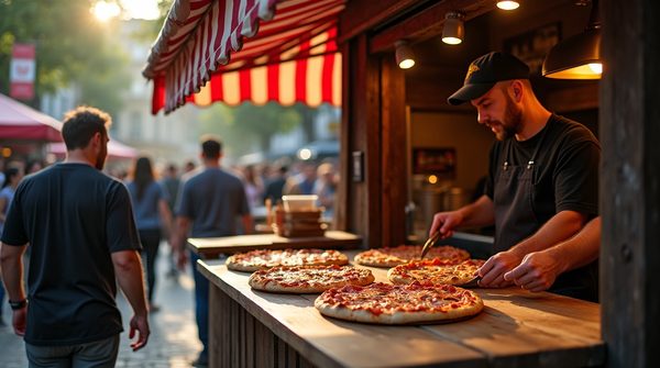 Découvrez le kiosque à pizzas artisanal de Colombelles