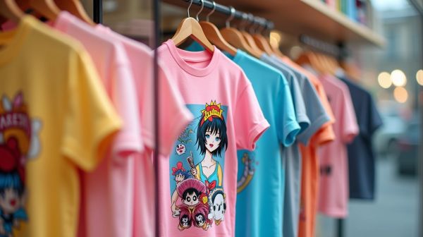 Les tendances de t-shirts manga pour 2026