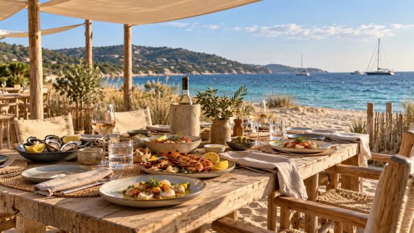 Où déguster une cuisine raffinée à la plage de Pampelonne ?